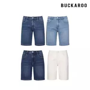 [비밀특가] 버커루 데님 반바지 남녀 4컬러 택1