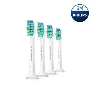 [필립스]PHILIPS 필립스 소닉케어 C1 프로리절트 칫솔모 화이트 4개입 HX6014/14