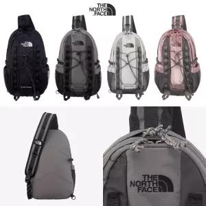 노스페이스 에어매쉬를 사용한 멜빵 원웨이 스타일 백팩 크로스 가방