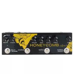 Caline CP-48 허니 콤 어쿠스틱 기타용 디지털 이펙트 페달 멀티 이펙트 페달 코러스 리버브 딜레이 노치