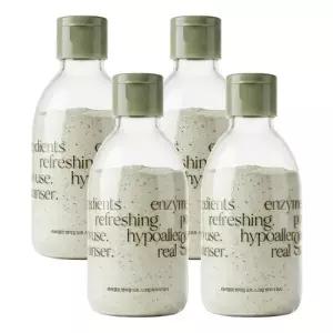 라씨엘르 엔자임 오트 스크럽 파우더 워시 100gX4개 / 녹두팩 클렌저