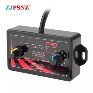 에어혼 화물차 크락션 제어용 컨트롤러 자동차 스피커 자동 음악 달팽이 제어 장치 12V-24V 25 톤