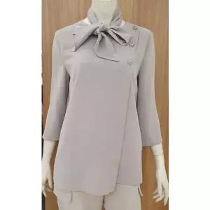 [크레송](하남점)스카프포함 블라우스(LFCMBA03)