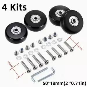 유모차 바퀴 힐 타이어 조용하고 내마모성이 뛰어난 수하물 액세서리 여행용 가방 교체 및 유지보수 범용