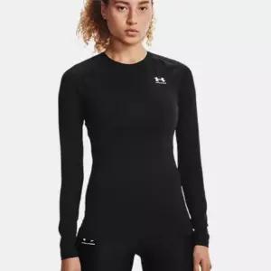 언더아머긴팔티 1365459-001 여성 HeatGear 아머 컴프레션 긴팔