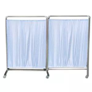 요양원 병원가림막 2단스크린 이동식커튼 환자 양호실 의료용
