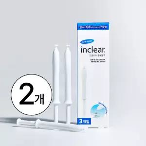 인클리어 질세정기 3개입x2개, 식약처 허가 의료기기, 가장 안전한 이너케어