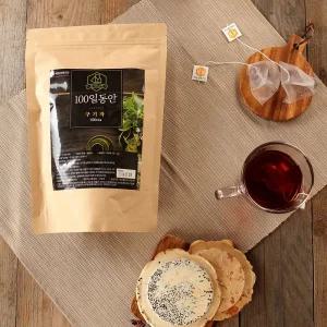 100 일동안 구기자차 삼각 티백 개입 대용량 한방차 건강차 꽃차 허브차 전통하