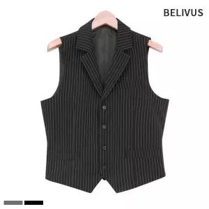 빌리버스 남성 조끼 BIT103 스트라이프 정장 수트 베스트 471161Moony