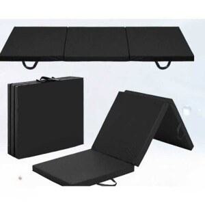 찜질방 매트 요가 5cm 찜질방매트 토퍼 사무실 3단 체조 방수 바닥 레자 매트리스