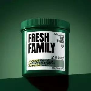 프레시패밀리 탈취제 고체 옷장 화장실 실내 곰팡이 홀애비 강아지 냄새 제거 400g 1개
