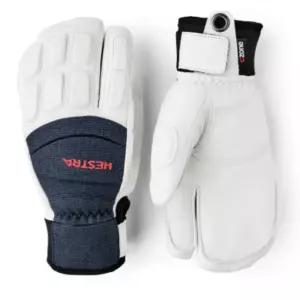 헤스트라 여성 삼지 스키 장갑 보드 네이비 화이트 S BNA