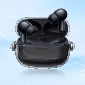 Redmi Buds 4/5/6 Pro용 투명 잠금 버클 케이스 Music Boy 패턴 보호 커버