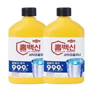 랩신 홈백신 세탁조클리너 세정제 액체형 500ml X 2개