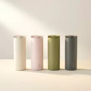 알로꼬 도자기 세라믹 코팅 텀블러 연마제없는 대용량 보온병 600ml