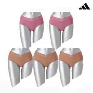 아디다스 클리어런스 퍼포먼스 여성 베이직 햄팬티 5종세트