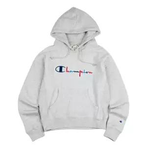 챔피온 리버스 위브 3컬러 스크립트 여성 후드티 옥스포드그레이 995888