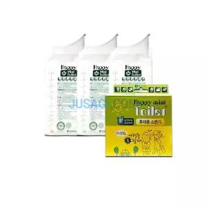 여행 차안 유아 환자 휴대용 소변기 소변응고 봉투 3p 여아 성인 공용