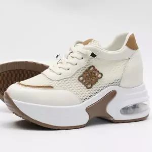 더힐슈즈 키높이 망사 에어굽 여성여자 여름 슬립온 스니커즈 운동화 7cm smp408