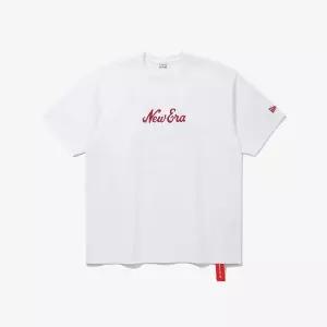 [뉴에라](광주신세계)MLB 캡 빈티지 포스터 티셔츠 멀티 화이트 15147552