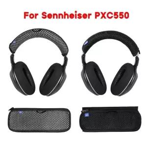Sennheiser PXC550 PXC 550 PXC480 MB660 헤드셋 교체 메모리 스폰지 이어 패드 지퍼 헤드 빔 보호 커버에