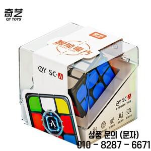 Qiyi 스마트 큐브 스티커리스 마그네틱 매직 스피드 전문가용 피젯 장난감 AI 3x3 퍼즐