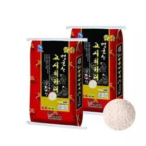 25년산 햅쌀 맹골쌀 고시히카리 20kg(10kg+10kg) 상등급/단일품종