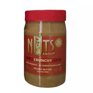 넛츠어바웃 땅콩100% 무첨가 무가당 무염 땅콩버터 크런치 500g