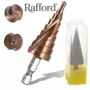 래프드 고속도강 M35 스텝 드릴 비트 - 임팩트 드라이버 스테인리스강 경금속 및 주철 드릴링에 적합