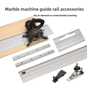 원형톱 가이드 레일 트랙쏘 베이스 커넥터 목공 대리석 기계 목재 절단 공구용 액세서리