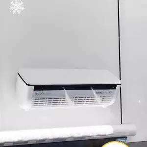 냉풍기 무선 아이스 미스트 팬  냉장 에어컨 주방 펀칭 없는 초전도체 벽걸이