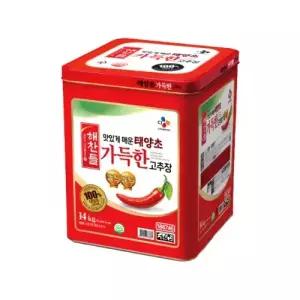 해찬들 가득한 고추장 14kg