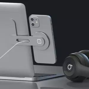 (고퀄 개별박스포장) 노트북 태블릿PC 스마트폰 거치대 핸드폰 자석 맥세이프 고정 홀더