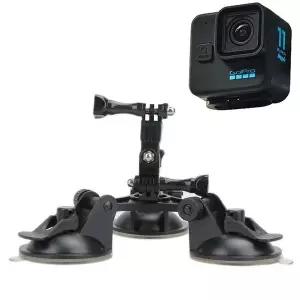 [셀러에이드]고프로 11 미니 호환 액션캠 차량용 유리 석션컵 흡착 마운트