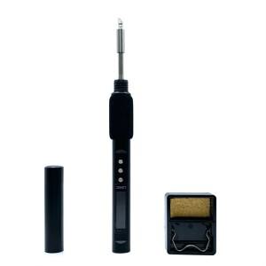 AB47-L245C PD 100W 휴대용 전기 납땜 인두 50-500 ° C 조절 가능 온도 0.99인치 컬러 스크린 스테이션