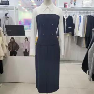 [미센스][김천구미모다점]더블버튼뷔스티에블라우스MB59BLM181Z_KG