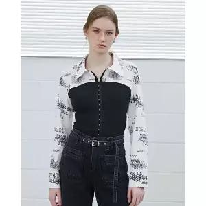 [에고이스트](대전신세계)백 레이스업 블라우스 (ER3WB860)