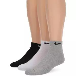 나이키 양말 테니스 중목 스포츠 SX7670 3개 매일 쿠셔닝 낮은 세트 다색