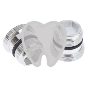 2/4Pcs M18.5 ~ M22 커넥터 주방 버블러 정수기 어댑터 수도꼭지 연장 길이 액세서리 부품