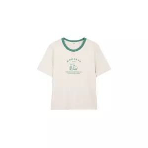 [롯데백화점]폴햄 여성 20수 코튼 링거 기본핏 반팔티 PHG2TS2220