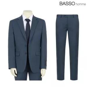 바쏘옴므 울 블렌디드 슬림핏 시그니처 소프트 수트 WSY1JT41AWSY1PT41A
