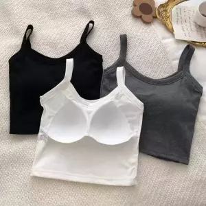 여성 브라탑 캡내장 나시 이너웨어 런닝 홈웨어 Z32