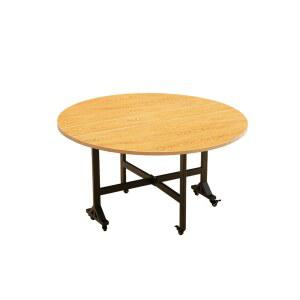 원형 접이식 테이블 야외 티크원형접이식테이블 가든 루나테이블 사각 원형접이식테이블