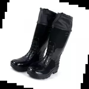 부착 PVC소재 방한털 카프 방한장화 B812