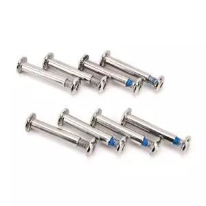 스케이트 신발용 8개/세트 롤러 수리 부품 액세서리 인라인 액슬 블레이드 나사 휠 볼트