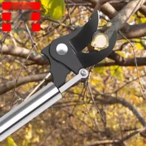 충전식 전지가위 나뭇가지 가지치기 높은곳 스테인레스 장대 집게형 전동 원예