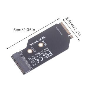 -리전 고용 수정된 전송 보드 SSD 메모리 카드 어댑터 NVME M.2 2242 2280으로 하드 드라이브 액세서리