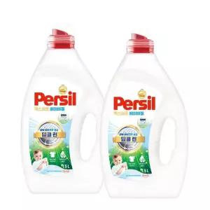 퍼실 초미세세탁 베이비젤 1.5L 용기 2개 겸용 부드러움