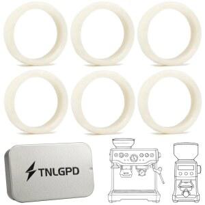 [미국배송] 브레빌 바리스타 에스프레소 머신 그라인더 U2013용 울 펠트 와셔 교체 SP0001575 BES870XL / BES878BTR BES876BSS BES840XL BES881 BES810 BES990 BES980 액세서리(6팩)와 호환됩니다