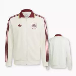 아디다스 스페인 어웨이 앤썸 자켓 화이트 JZ2249 레귤러핏 트랙자켓 윈드 런닝자켓